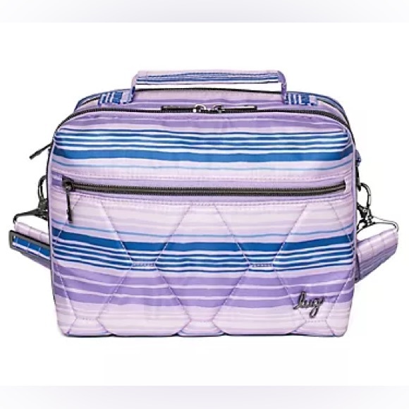 Lug East West Crossbody - Bebop Love Waves Purple NWOT - Picture 1 of 11
